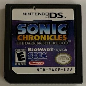 SONIC CHRONICLES: The Dark Brotherhood Nintendo DS Console game
